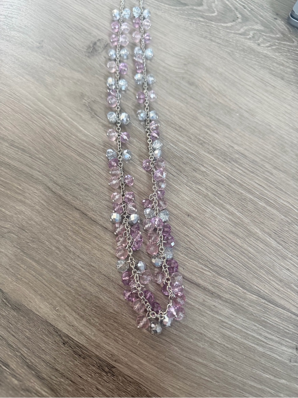 Beaded Multi-Strand Necklace